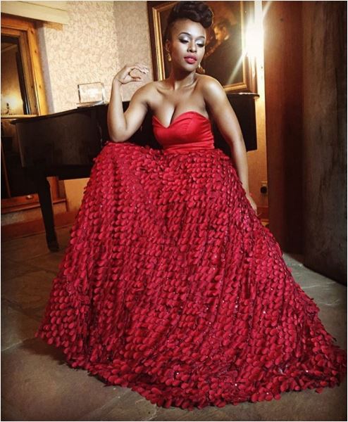 Nomzamo Mbatha in Toju Foyeh