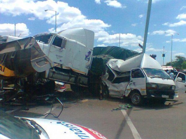 Tipper & Tanker Accident