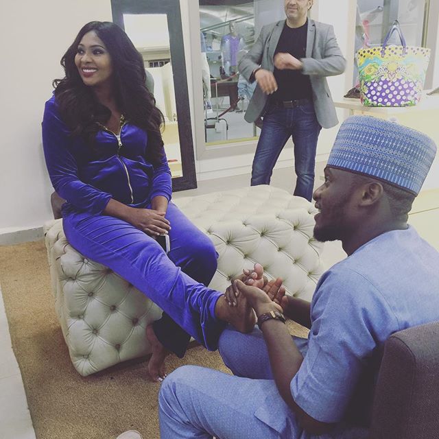 Ubi Franklin and Lilian Esoro