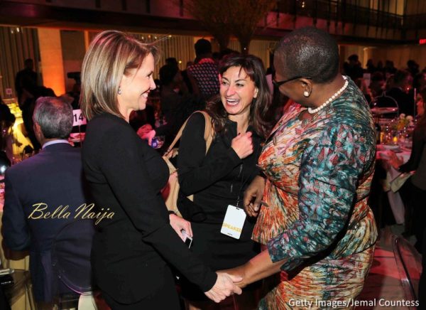 Journalist Katie Couric, photojournalist Lynsey Addario and activist Obiageli Ezekwesili 