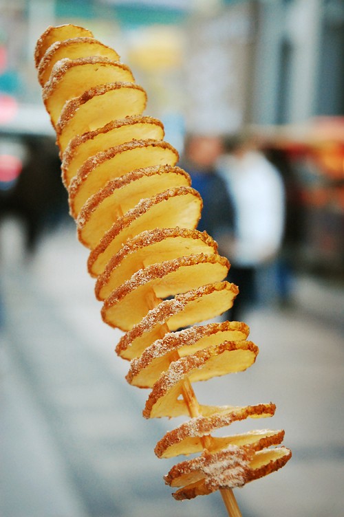 BN Cuisine Potato Tornado or Chips on a Stick Learn How to Make