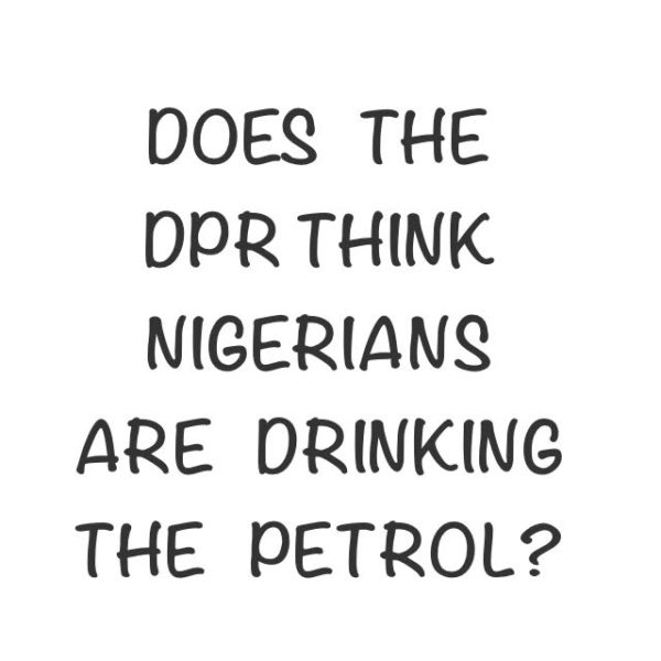 drink petrol