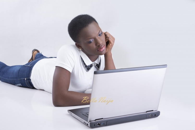 girl woman laptop student