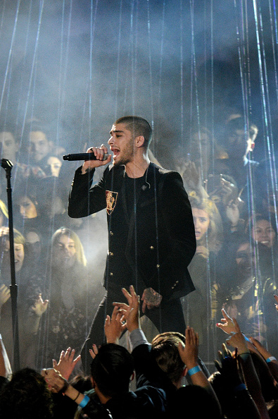 performs onstage at the iHeartRadio Music Awards which broadcasted live on TBS, TNT, AND TRUTV from The Forum on April 3, 2016 in Inglewood, California.