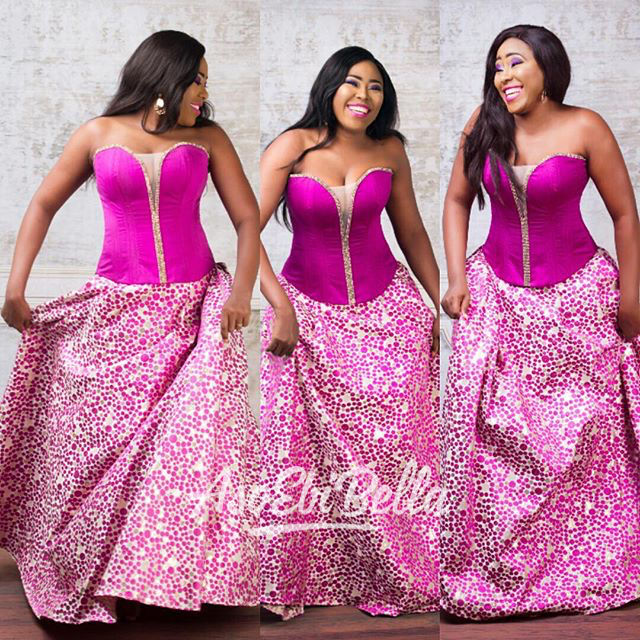 @rheetahliscious, designer @heiresscouturenigeria, photo by @eleanorgoodeyphotography, MUA @iyeruokin