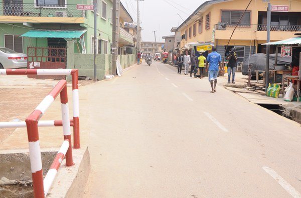 Ambode Commissions roads in Kosofe2