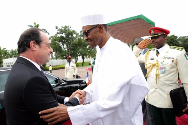 Buhari and Hollande1