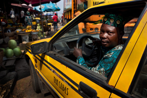 Cabman in Nigeria