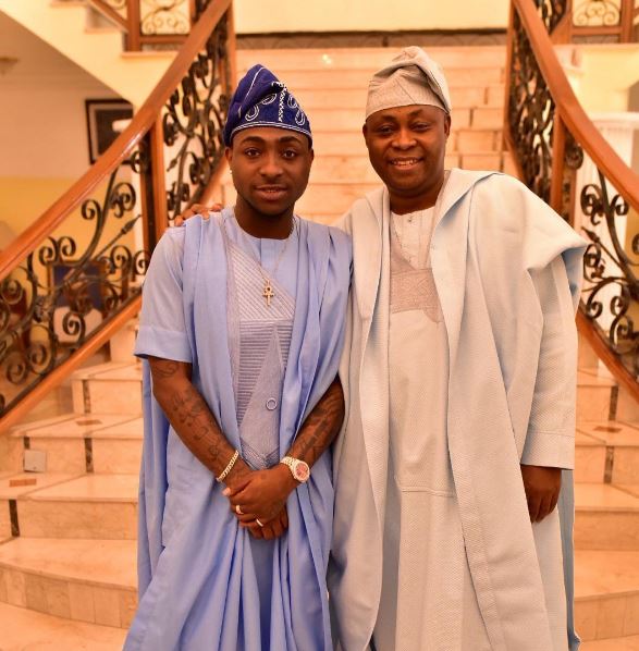 Davido and dad