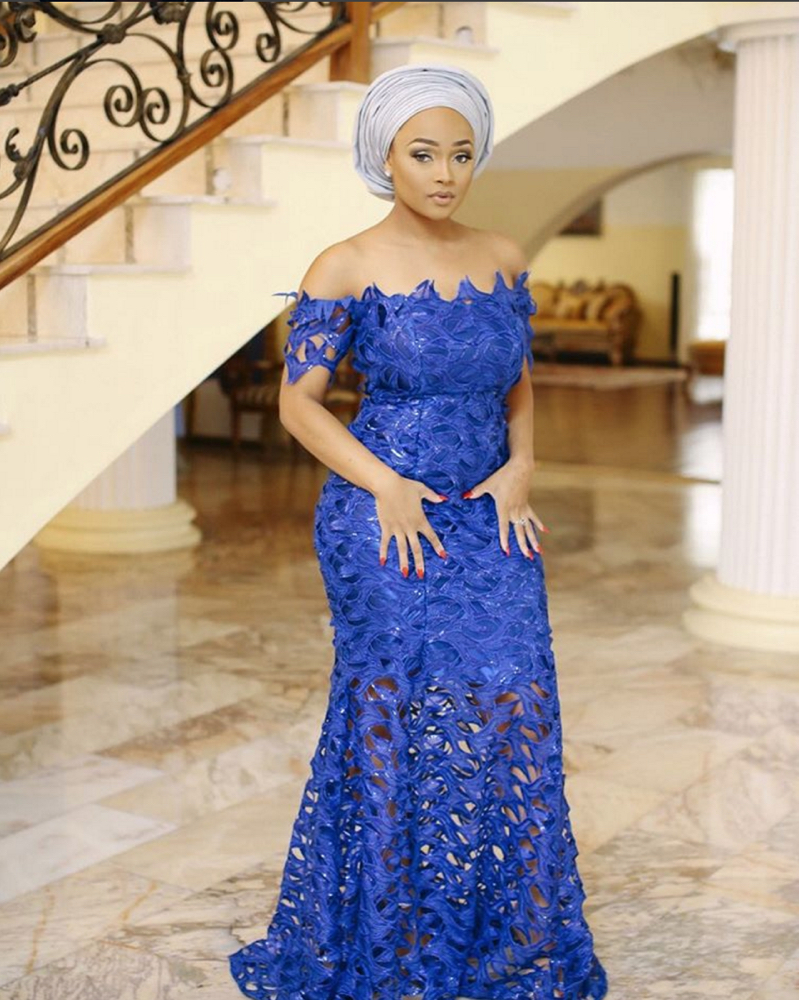 Davido's sister Coco Adeleke and Caleb Adaji Traditional Wedding_6