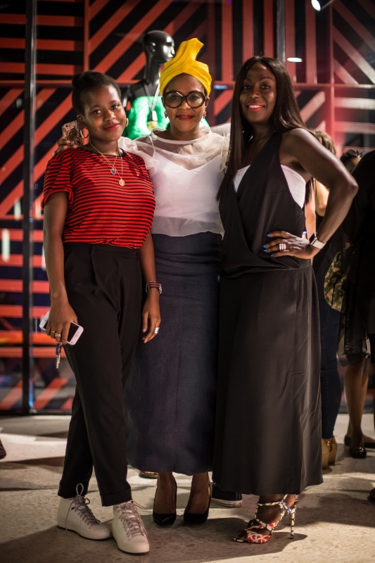Faridah Folawiyo, Reni Folawiyo & Michelle Okocha