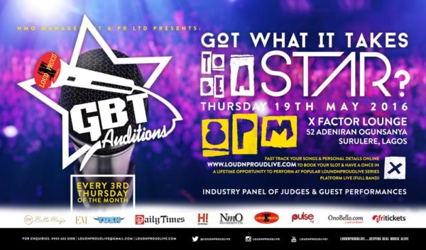 GBTAUDITIONS MAY 2016