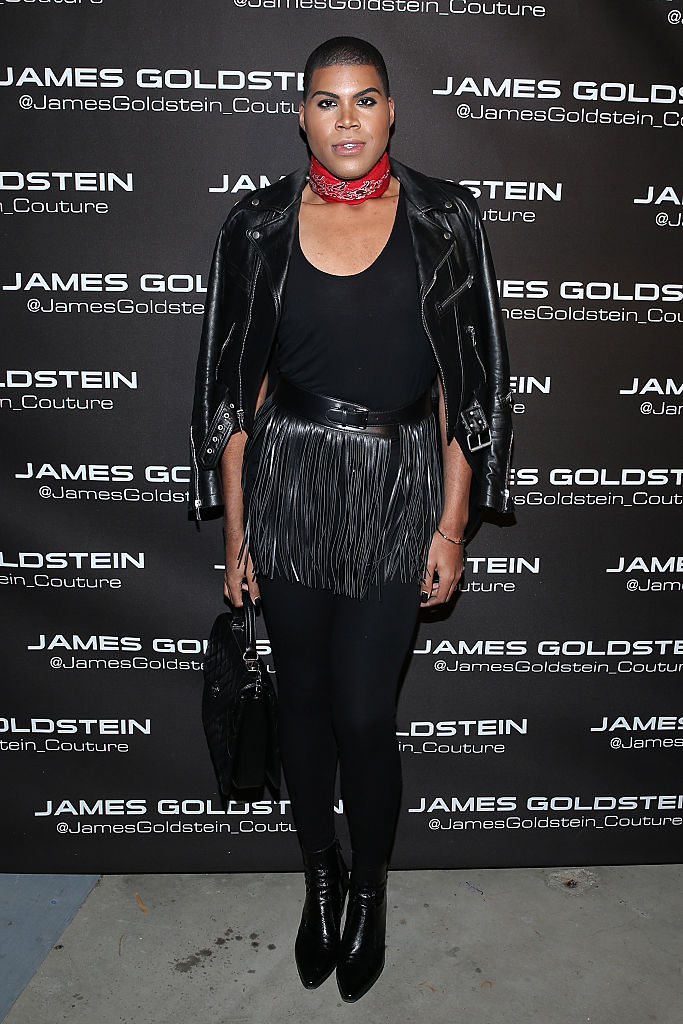 BEVERLY HILLS, CA - NOVEMBER 14: EJ Johnson attends Ugo Mozie Celebrate's His Birthday With James Goldstein Couture on November 14, 2015 in Beverly Hills, California. (Photo by Jonathan Leibson/Getty Images for the brand house)