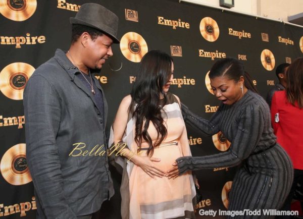 LOS ANGELES, CA - MAY 20: Terrence Howard, Miranda Pak and Taraji P. Henson attend the 'Empire' FYC ATAS Event - Red Carpet at Zanuck Theater at 20th Century Fox Lot on May 20, 2016 in Los Angeles, California. (Photo by Todd Williamson/Getty Images)