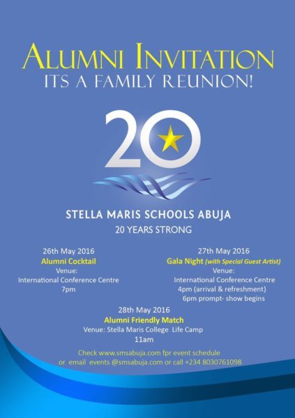 hey! it’s family reunion stella maris schools abuja