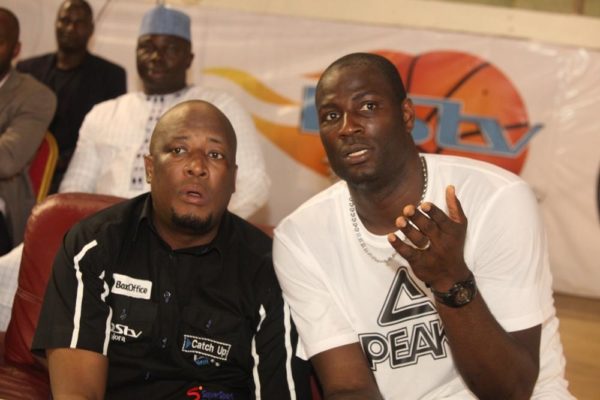 Former NBA star, Olumide Oyedeji and Martin Mabutho