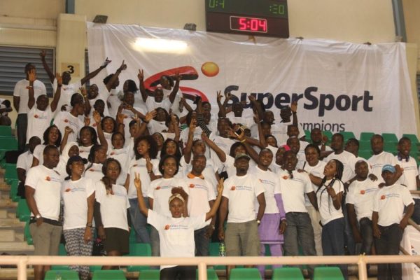 A cross section of the crowd at the DStv Premier Basketball league All Star game.