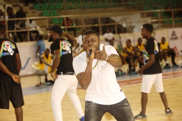 Sekem Master, MC Galaxy wows the crowd at the DStv Premier Basketball league All Star game