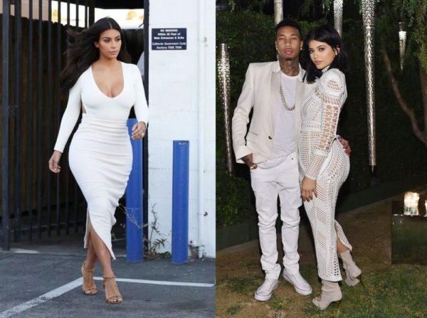 Kim Kardashian kyle Jenner Tyga