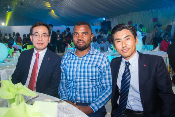 S.H Kim, M.D Lgeaf, Emeka Oguchi, M.D Pointek and Steve Lee, LGEAF MC PM