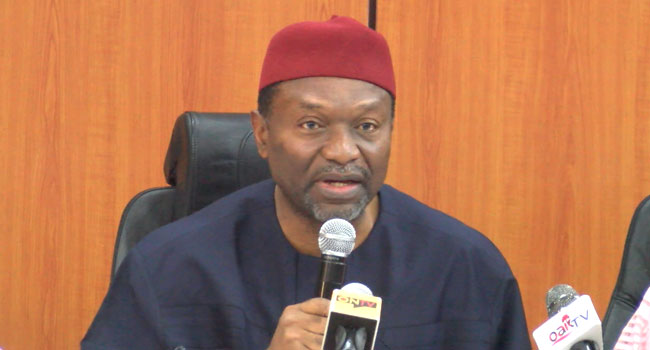 Image result for Minister of Budget and National Planning, Senator Udo Udoma