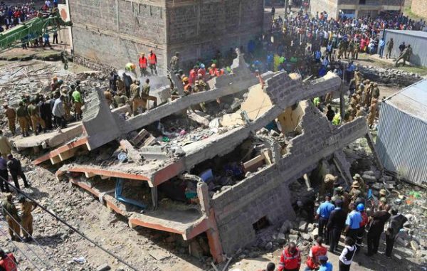 Nairobi-collapsed Building