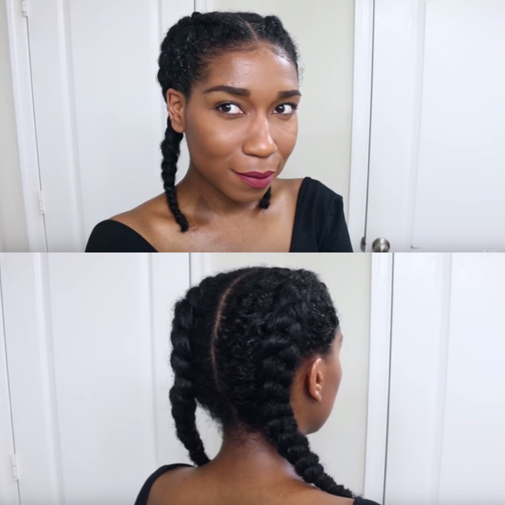 BNFroFriday Learn How To Cornrow Braid Your Hair With These Easy