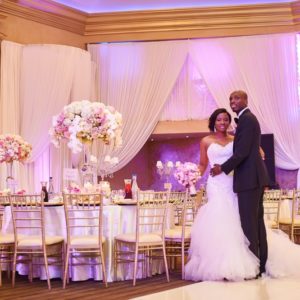 Blown Away by Love! Omo and Victor's Dazzling Floral Wedding in LA ...