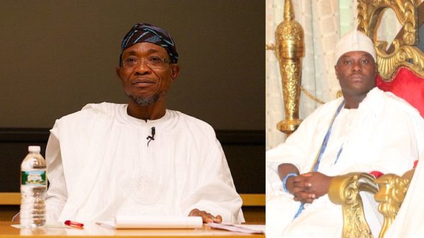 Ooni and Rauf Aregbesola