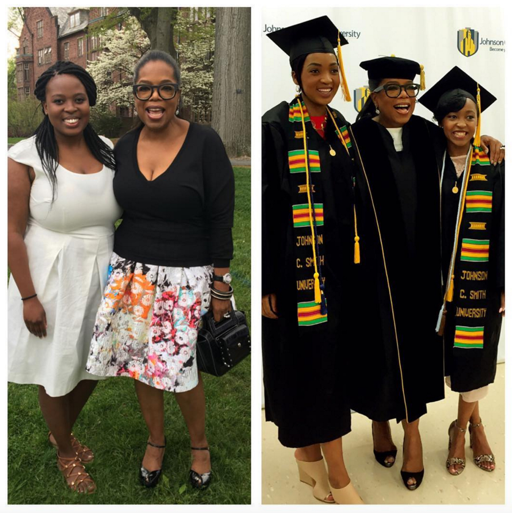 Oprah at Graduations