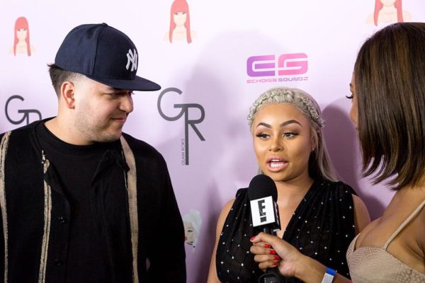 HOLLYWOOD, CA - MAY 10:  Rob Kardashian and Blac Chyna arrive at her Blac Chyna Birthday Celebration And Unveiling Of Her "Chymoji" Emoji Collection at the Hard Rock Cafe on May 10, 2016 in Hollywood, California.  (Photo by Greg Doherty/Getty Images)