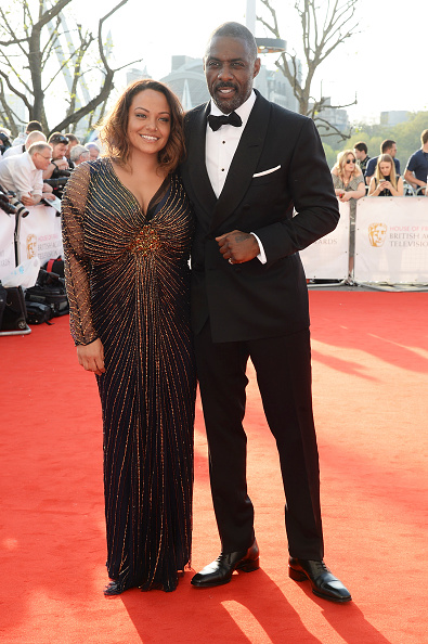 LONDON, ENGLAND - MAY 08: Idris Elba (R) and Naiyana Garth attend the House Of Fraser British Academy Television Awards 2016 at the Royal Festival Hall on May 8, 2016 in London, England. (Photo by Dave J Hogan/Dave J Hogan/Getty Images)