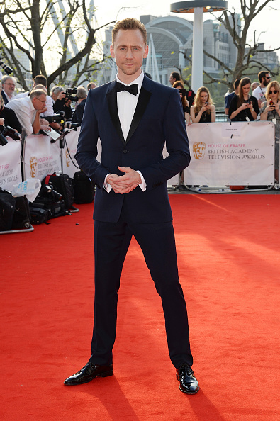 LONDON, ENGLAND - MAY 08: Tom Hiddleston attends the House Of Fraser British Academy Television Awards 2016 at the Royal Festival Hall on May 8, 2016 in London, England. (Photo by Dave J Hogan/Dave J Hogan/Getty Images)