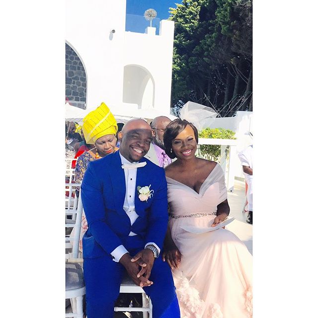 Titi Sonuga Seun Williams' Santorini Wedding 4