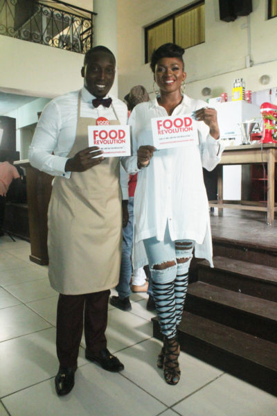 Waje and Chef Eros