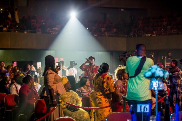 Ycee in the crowd