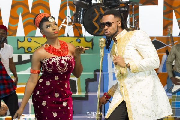 Yemi Alade - Kom Kom ft. Flavour [B-T-S Photo] (7)