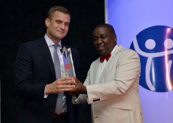 EMC Information Systems #1 Best Company to Work for in Nigeria! Travers Nicholas EMC GM West Africa and Ben Langat MD, Nigerian Bottling Company 