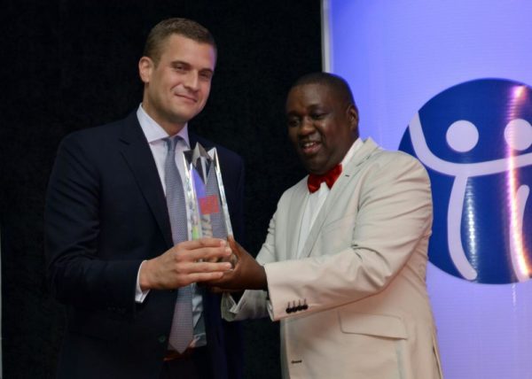 EMC Information Systems #1 Best Company to Work for in Nigeria! Travers Nicholas EMC GM West Africa and Ben Langat MD, Nigerian Bottling Company