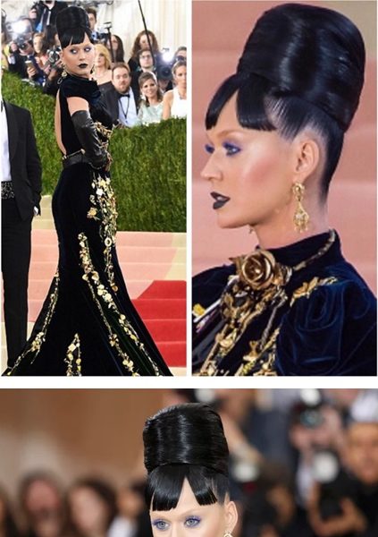 BN Beauty: There's a new Beehive! Learn How to recreate Katy Perry's Met  Gala Updo with Oscar Blandi Hair Care products | BellaNaija