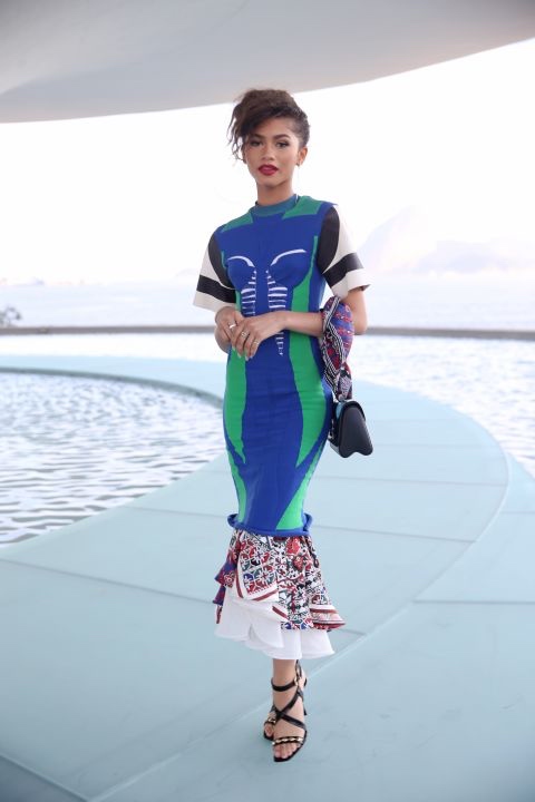 Zendaya, More Stars At Louis Vuitton Cruise 2017 Show In Rio