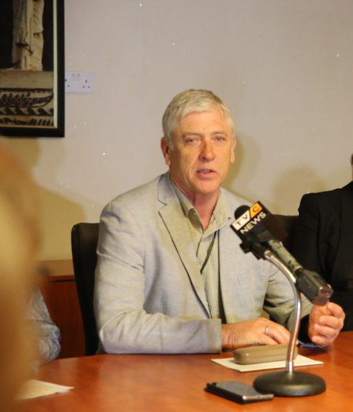 Chief Executive Officer, Continental Broadcasting Service, Nigel Parsons, at the press briefing to announce the launch of TVC channels on DSTV and GOTV, held at Continental Broadcasting Service head office, Lagos, today Thursday, May 12th, 2016