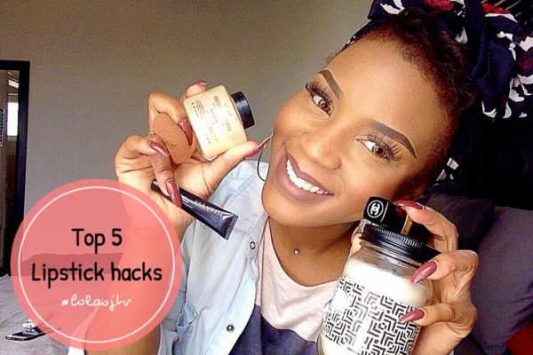 Lola OJ - BN Beauty - 5 Lipstick Hacks - BellaNaija - 2016