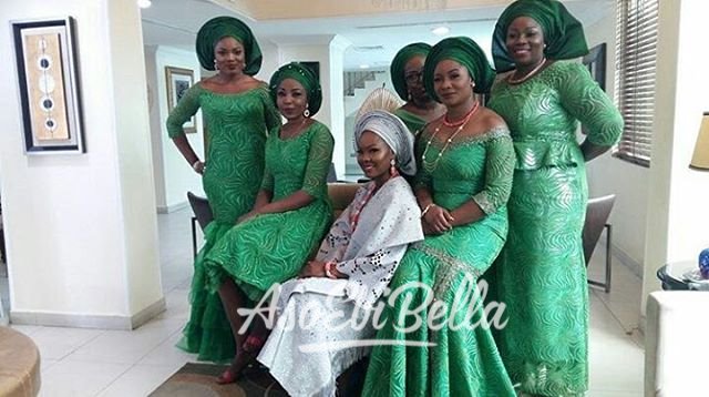@abimbolagiwa and her Aso Ebi squad