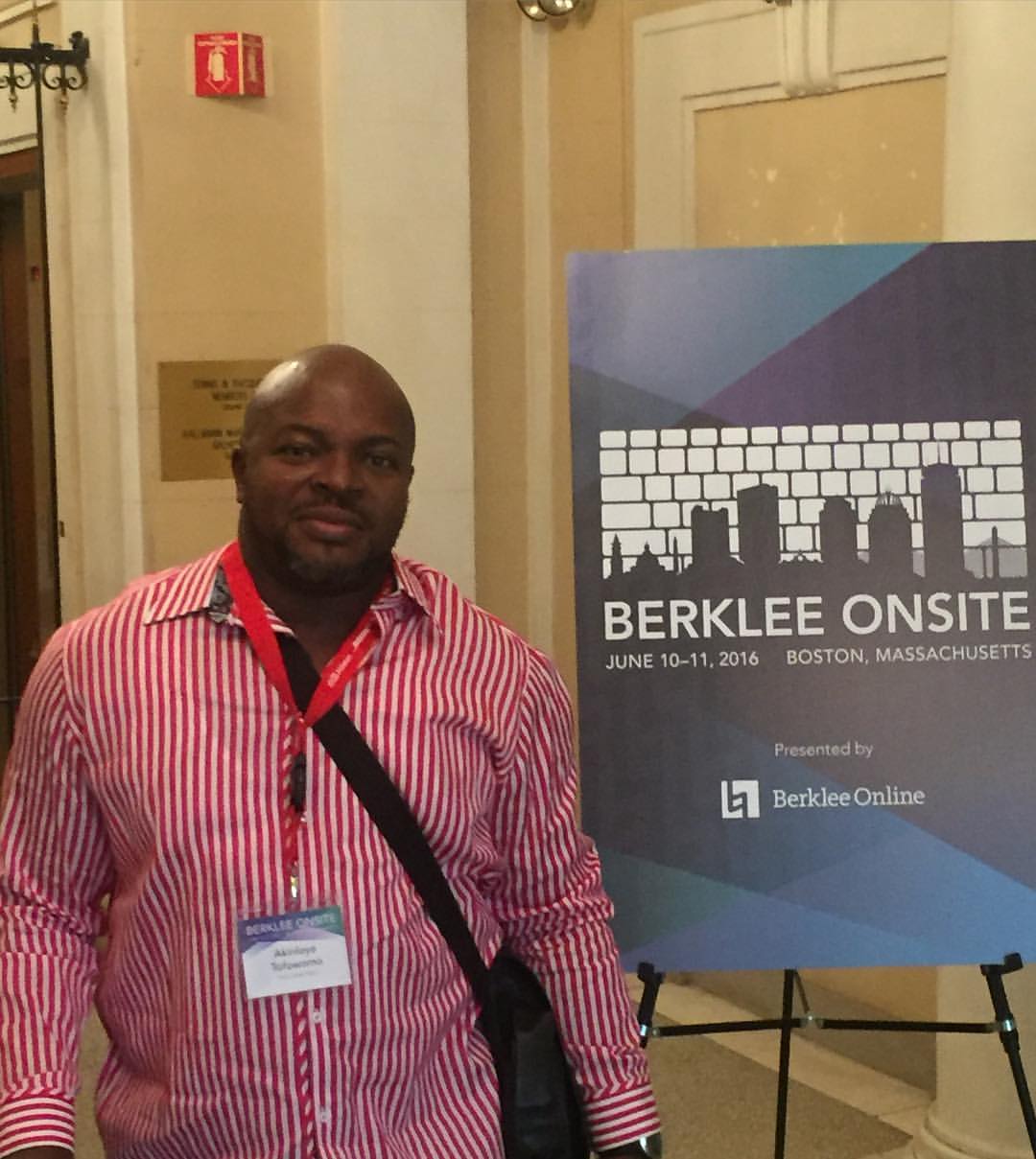 Akiin Shuga at the Berklee onsite