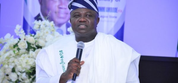 Governor Akinwunmi Ambode of Lagos State