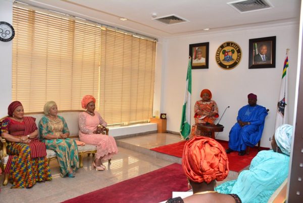 Ambode hosts Southern Govs Wives3