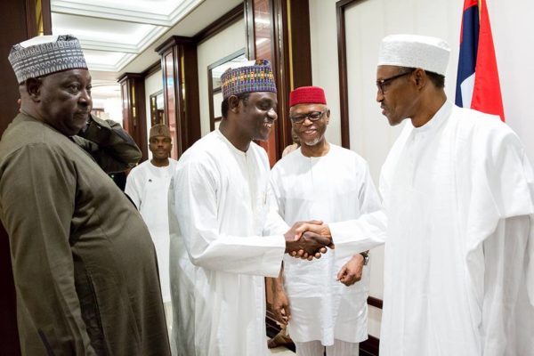 Buhari Hosts APC Leaders to Dinner4