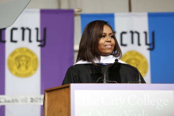 Michelle Obama-Commencement-Speech-City-College-BellaNaija