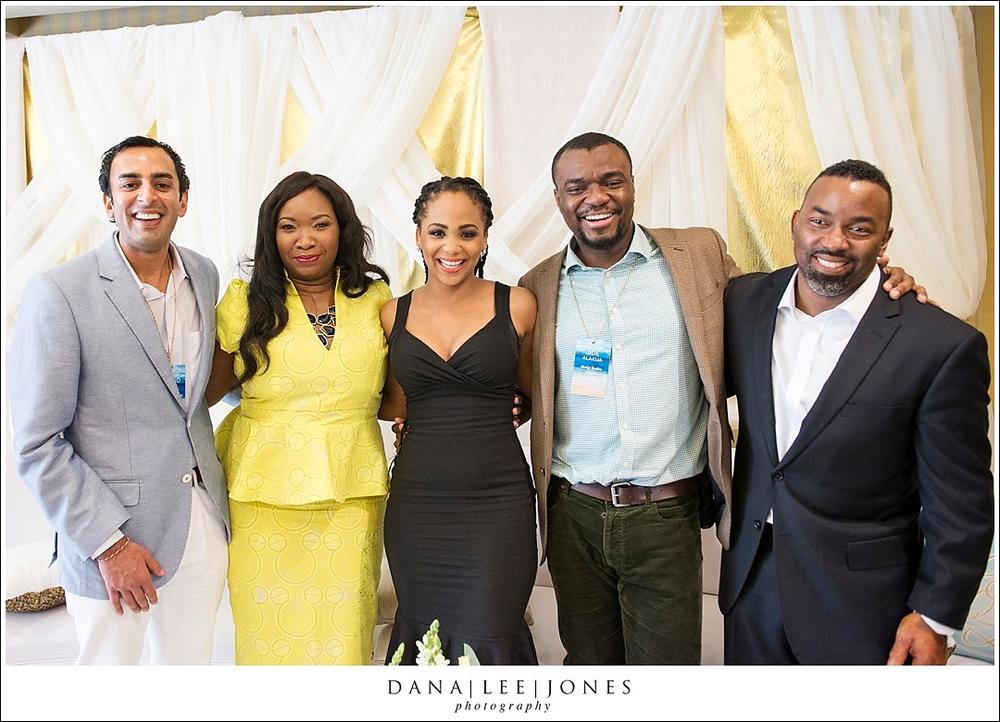Gohel of Maharani Weddings, Chioma Nwogu-Johnson of Dure Events, Ink Eze of BellaNaija Weddings, Photographers Jide Alakija, Keith Cephus